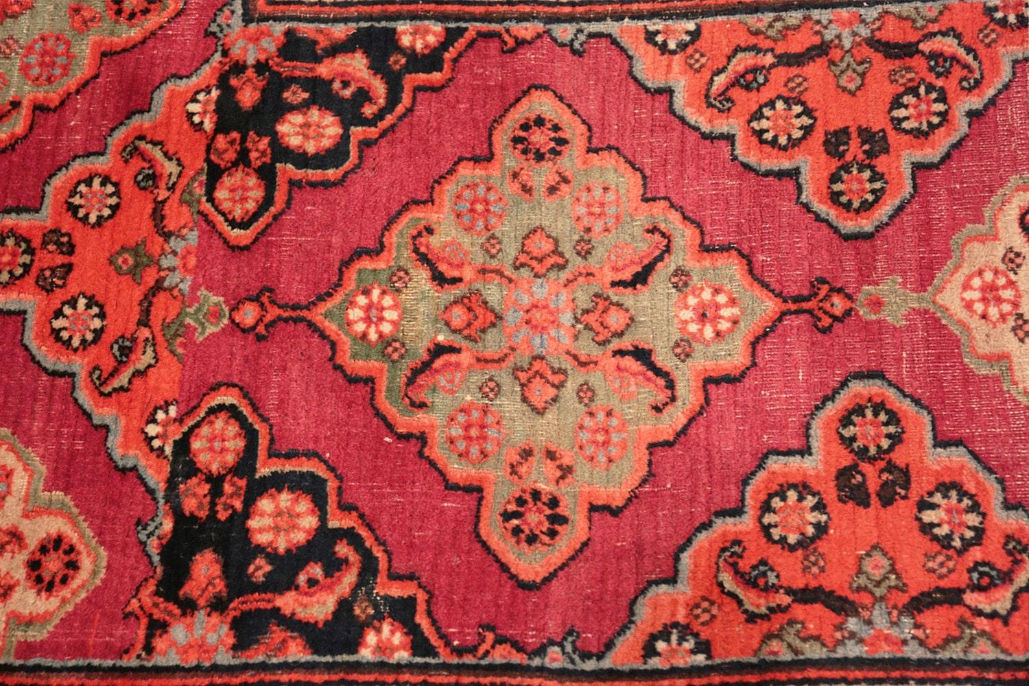 19th Century Antique Persian Khorassan Carpet. Size: 11' 9