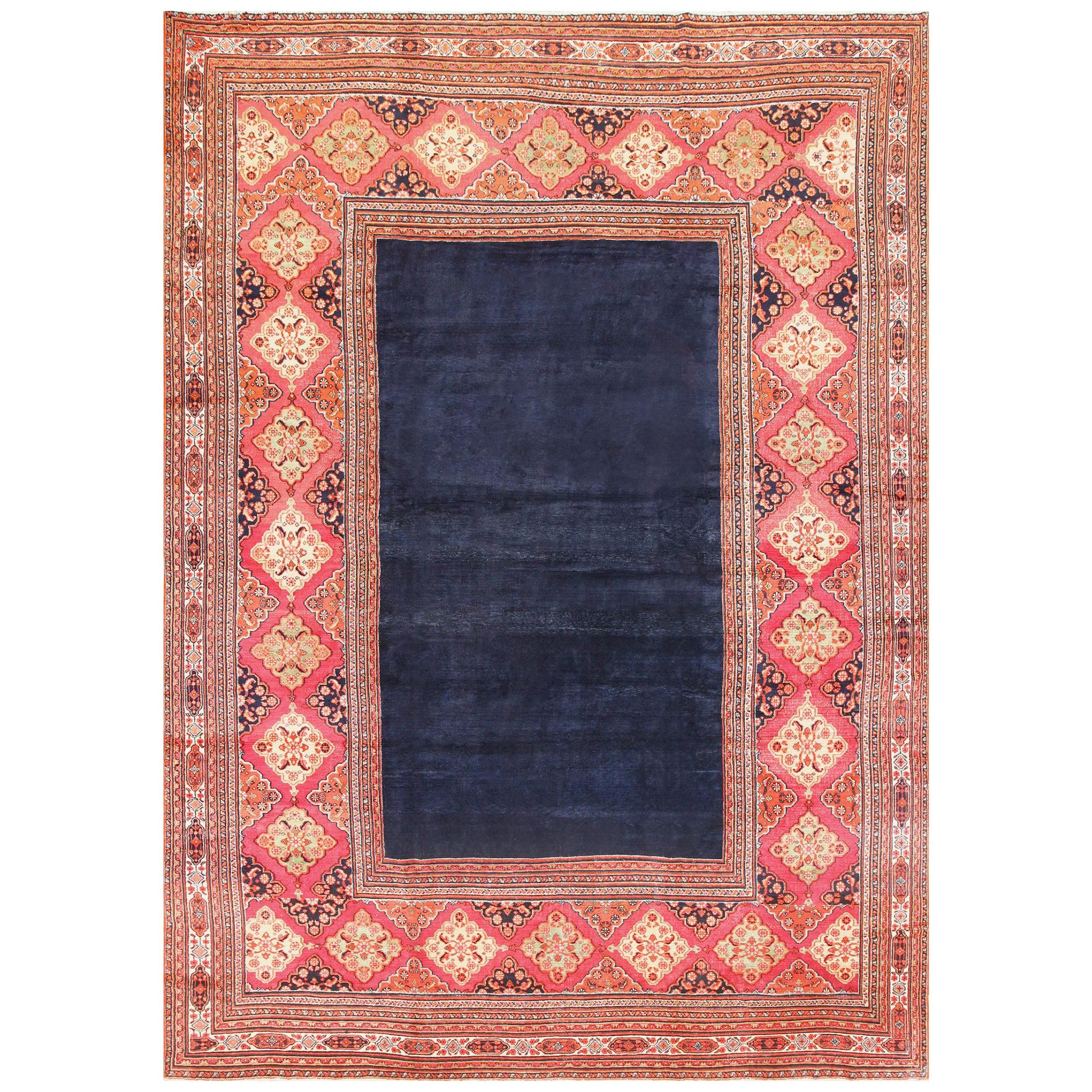 Antique Persian Khorassan Carpet. Size: 11' 9" x 16' 3" For Sale