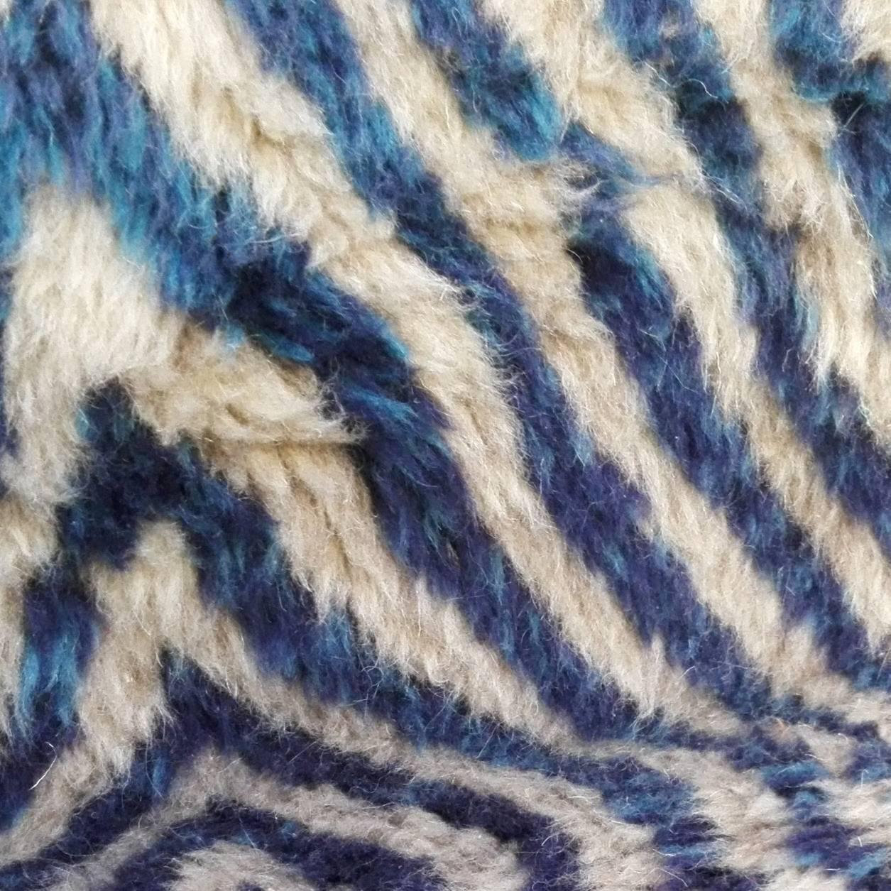 blue moroccan rug