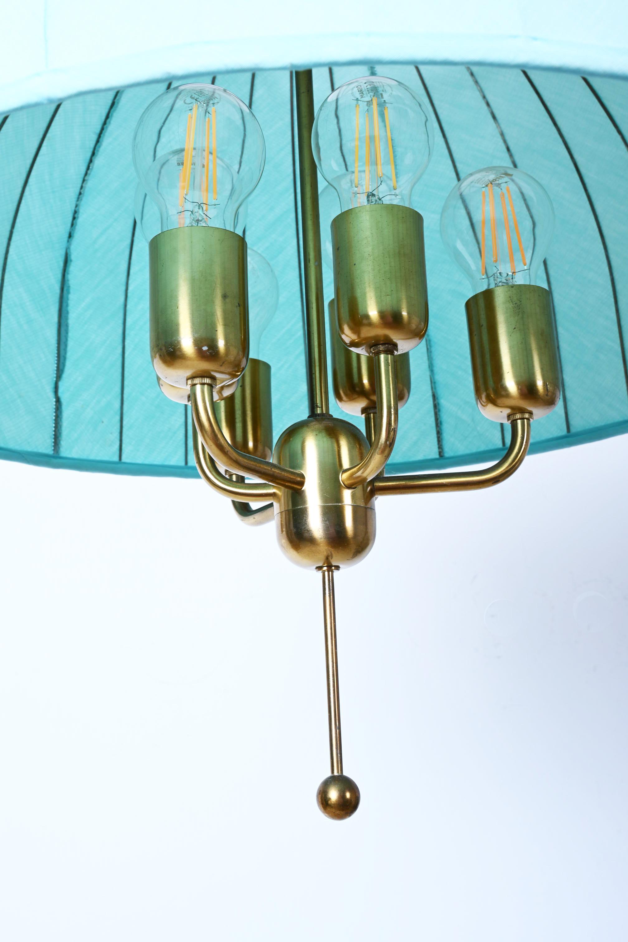 Grande ciondolo da soffitto blu Hans-Agne Jakobsson Caroline in vendita 2