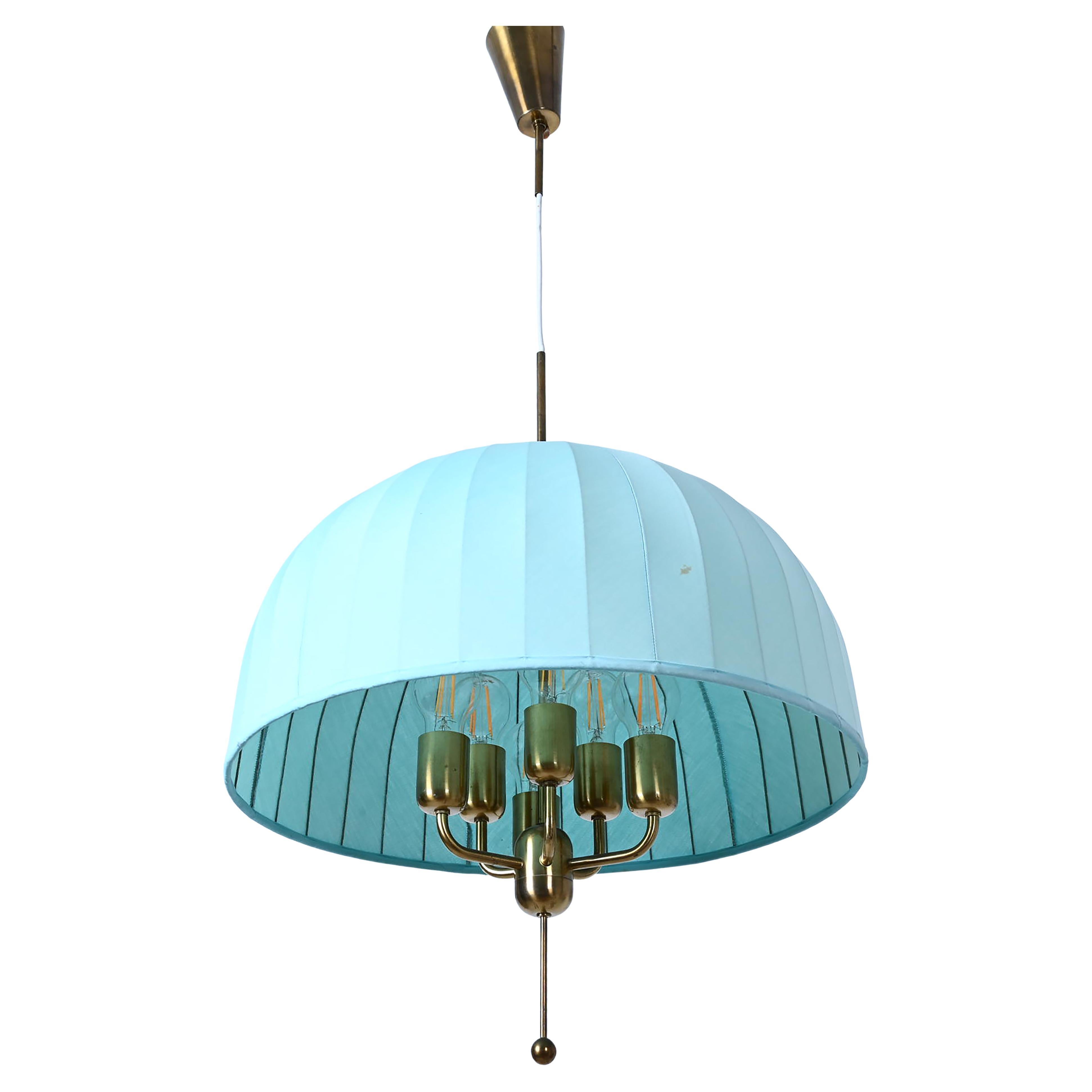 Grande ciondolo da soffitto blu Hans-Agne Jakobsson Caroline in vendita