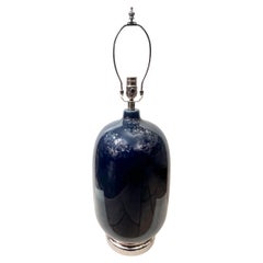 Large Blue Porcelain lamp