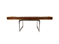 Large Bodil Kjaer Executive Free Standing Desk for E. Pedersen & Son Denmark