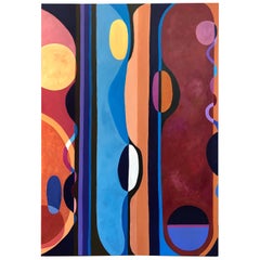 Large Bold Abstract Original on Canvas