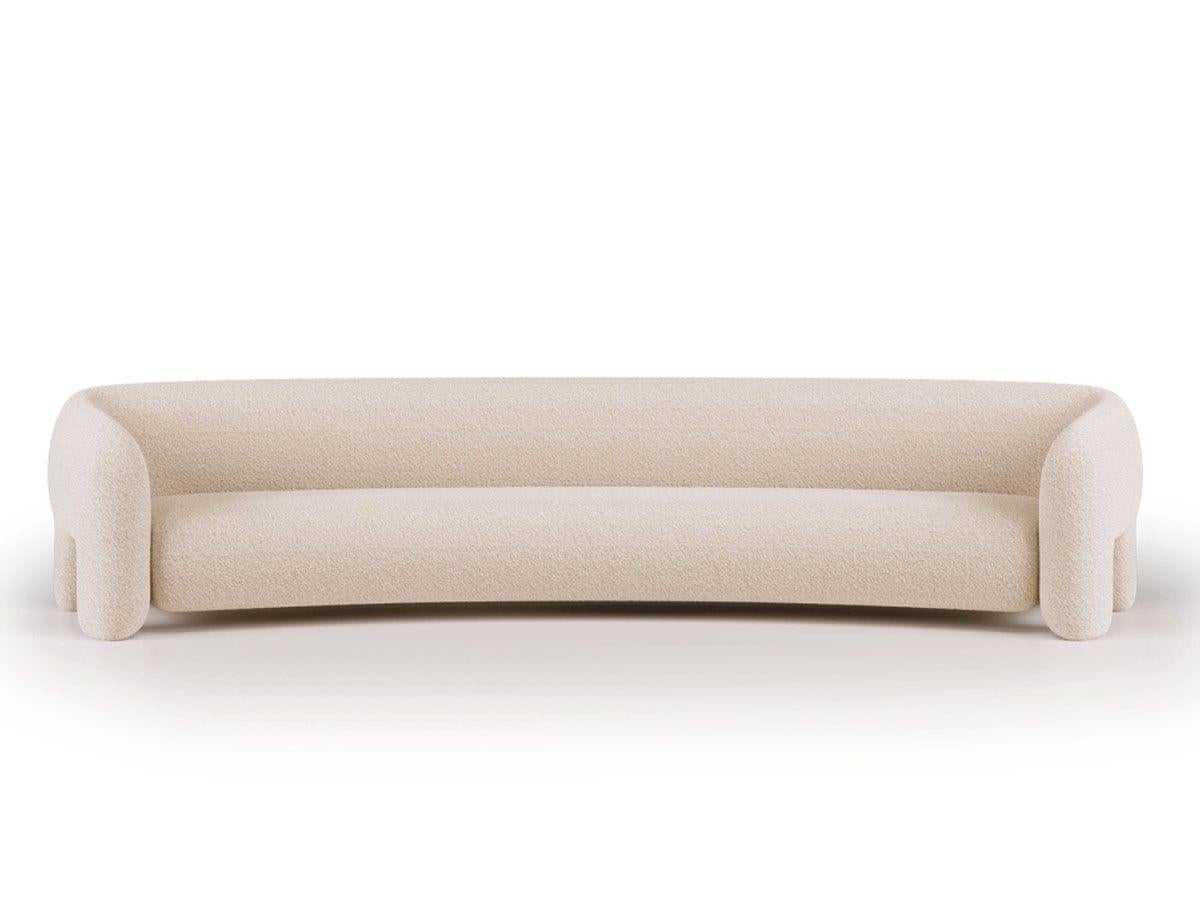 Post-Modern Large Bold Curved Sofa by Mohdern For Sale