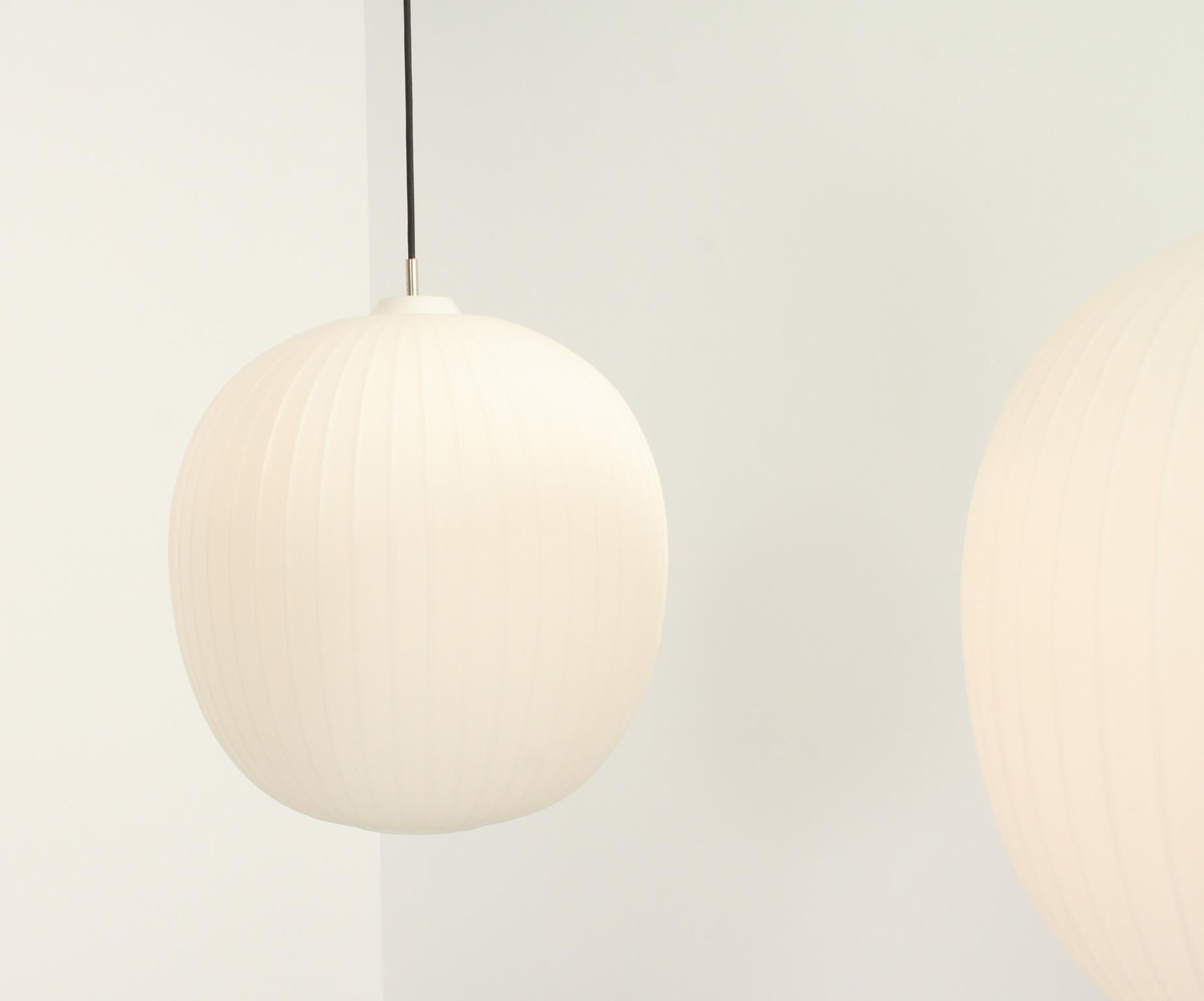 Mid-20th Century Large Bologna Ceiling Lamp by Aloys F. Gangkofner for Peill & Putzler For Sale