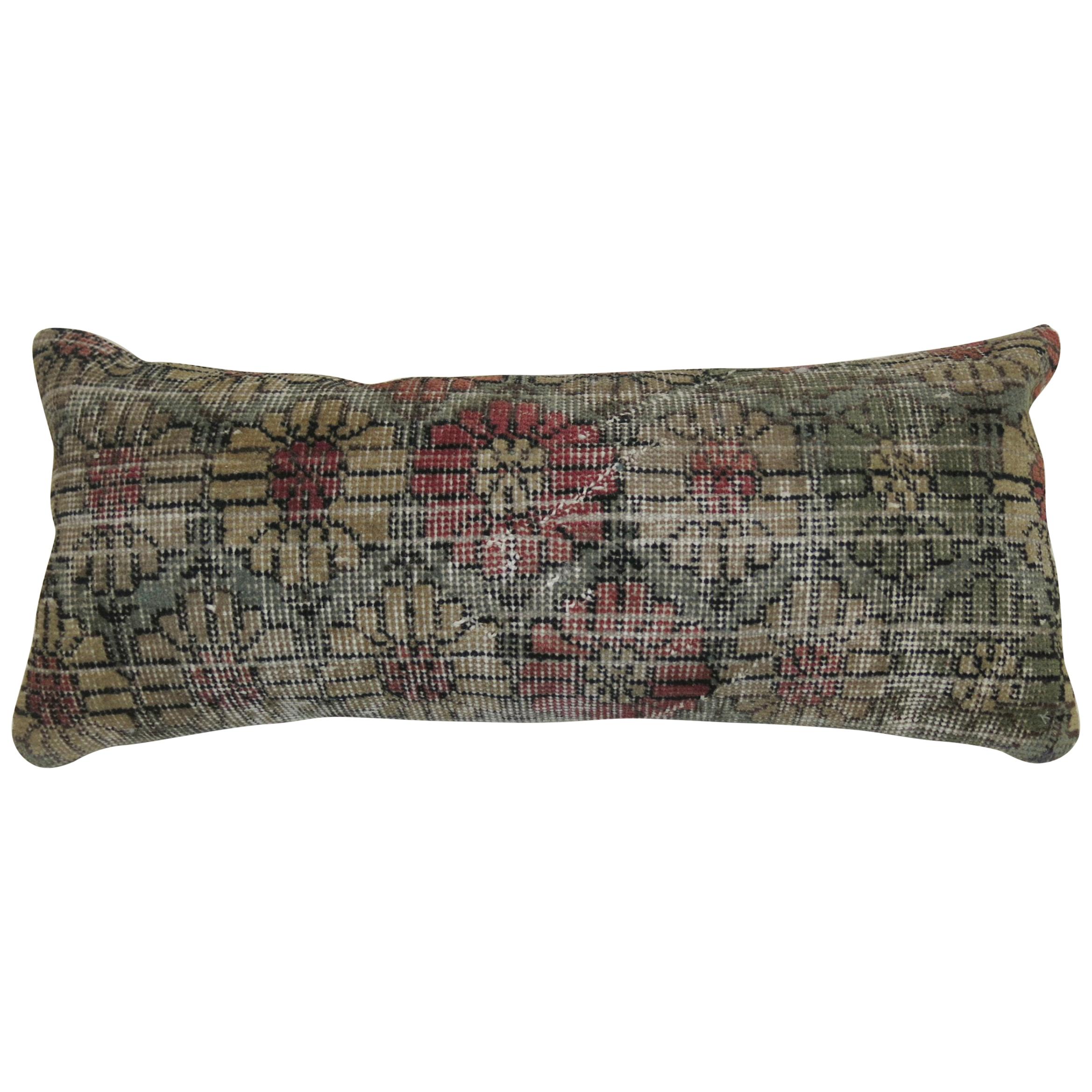 Large Bolster Turkish Deco Shabby Chic Rug Pillow