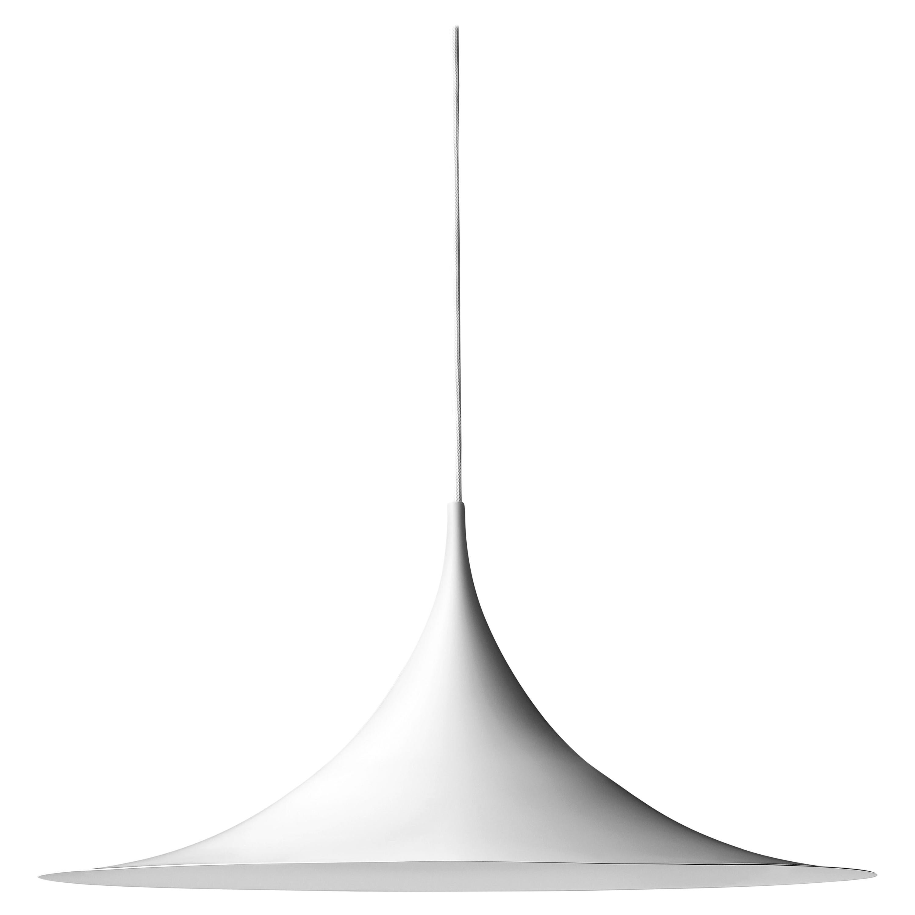 Grand pendentif « Semi » Bonderup & Thorup blanc