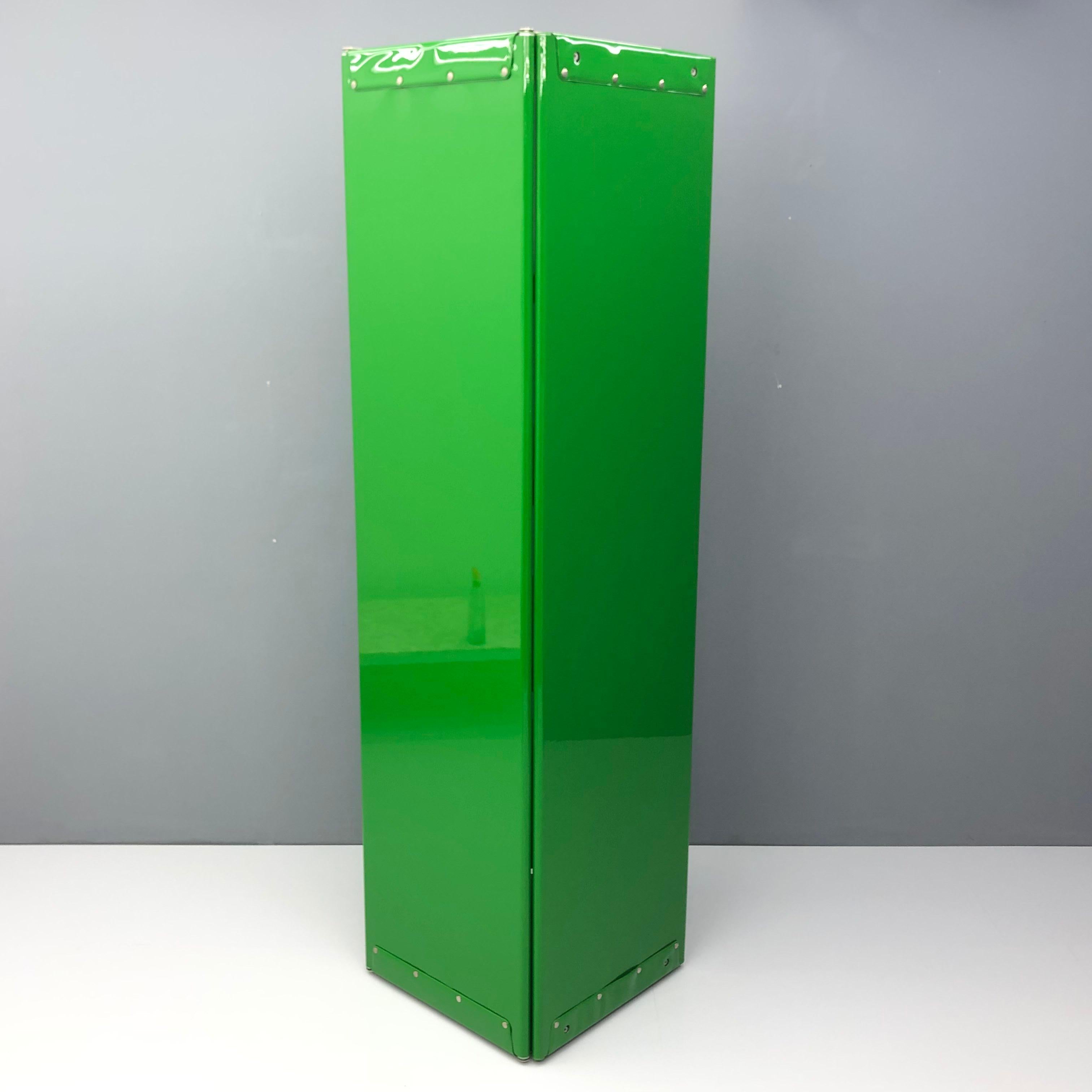 Late 20th Century Large Book Case by Otto Zapf Green Foil InDesign, Germany, 1971