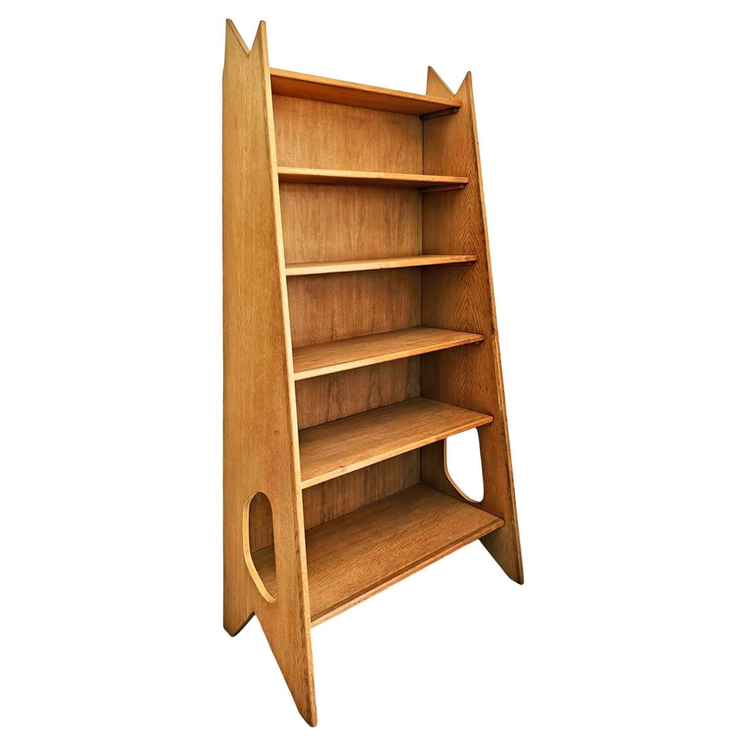 Grande libreria di Pierre Cruège - Francia 1950 in vendita
