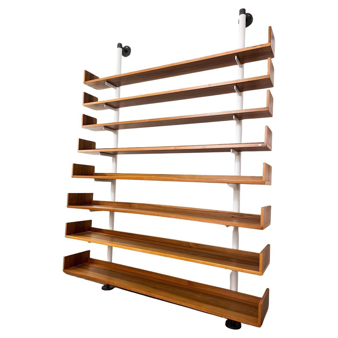 Grande bibliothèque Model No "795" par Carlo Scarpa pour Bernini, Italie, années 1980 en vente
