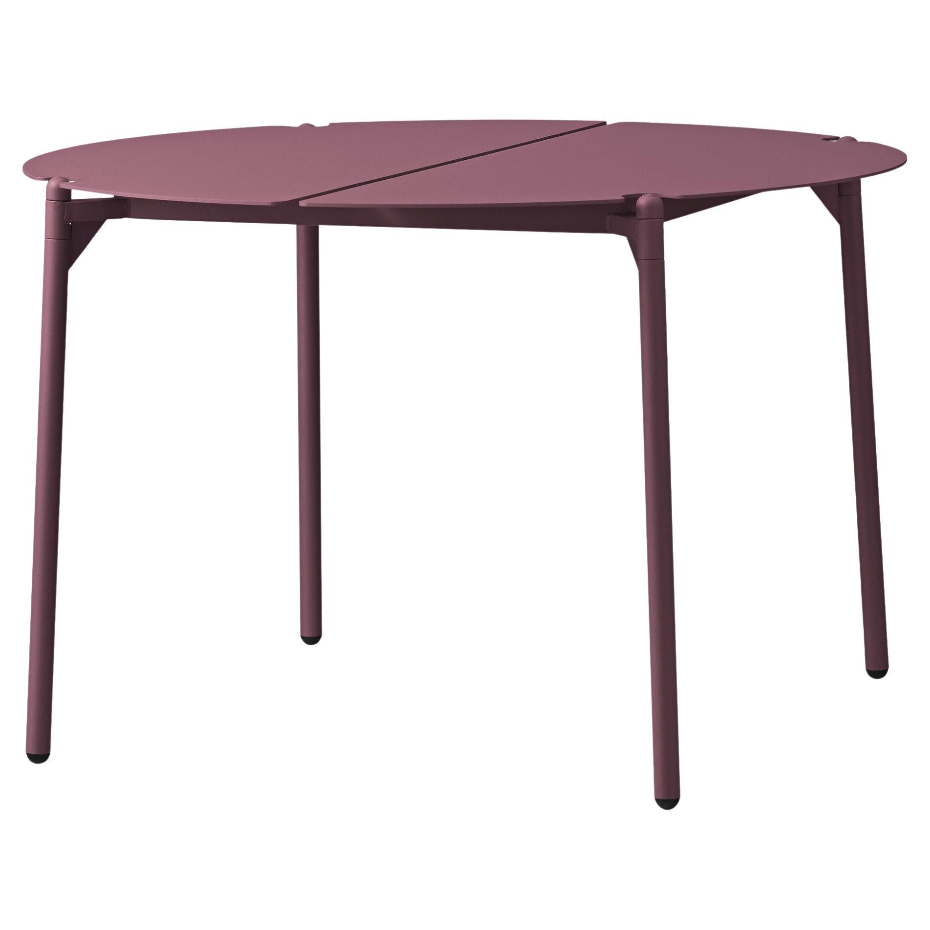 Large Bordeaux Minimalist Lounge Table For Sale