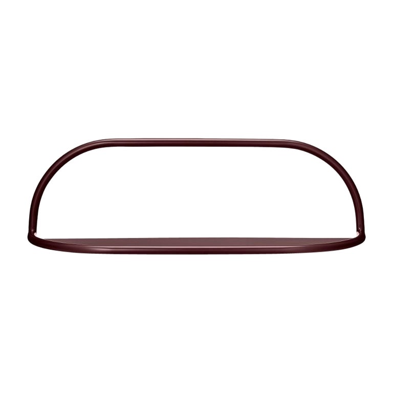 Large Bordeaux Steel Contemporary Shelf For Sale at 1stDibs