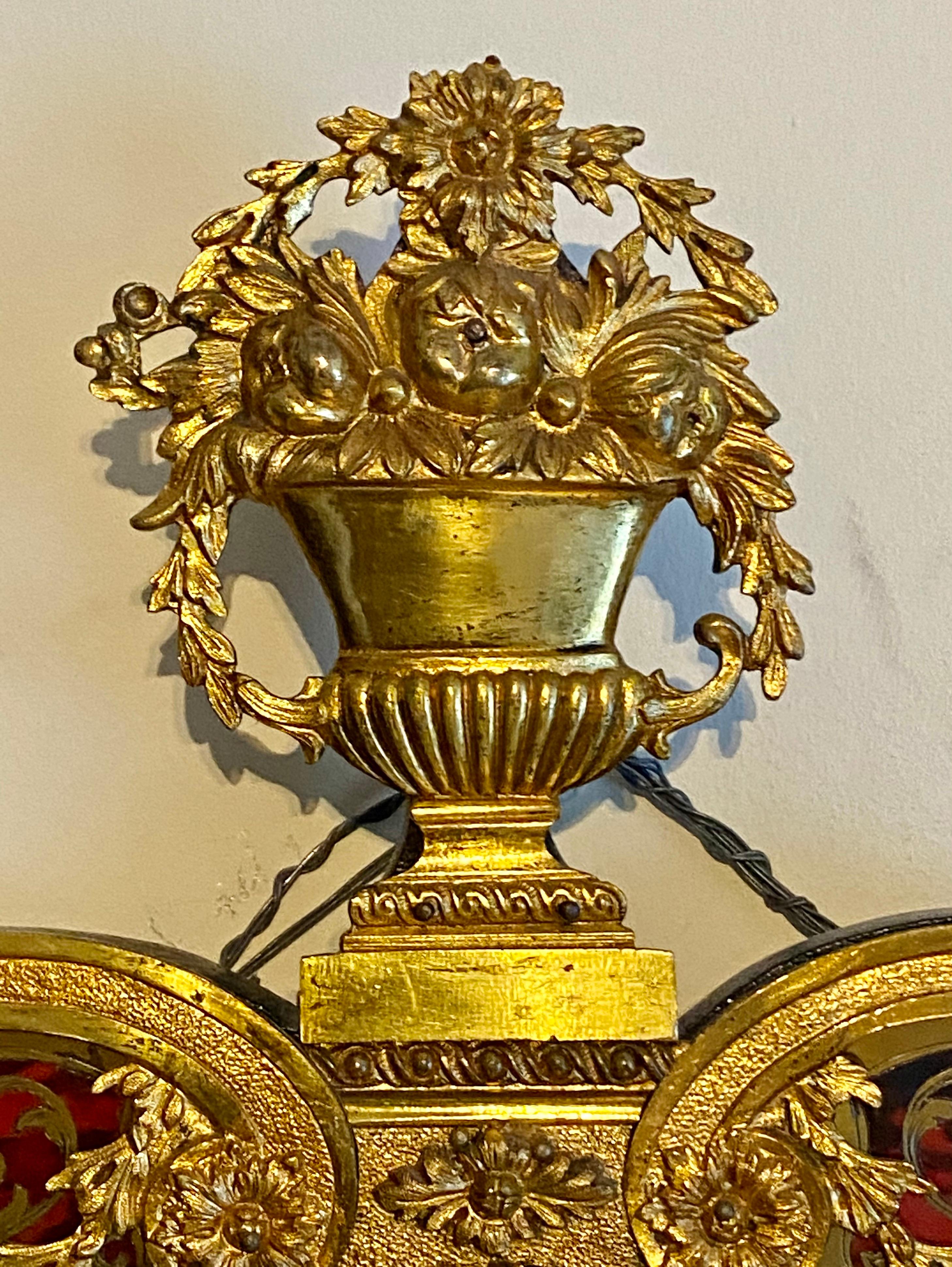 French A Huge High Quality Boulle Mirror Napoleon III Bronze Dore & Tortoiseshell 1840