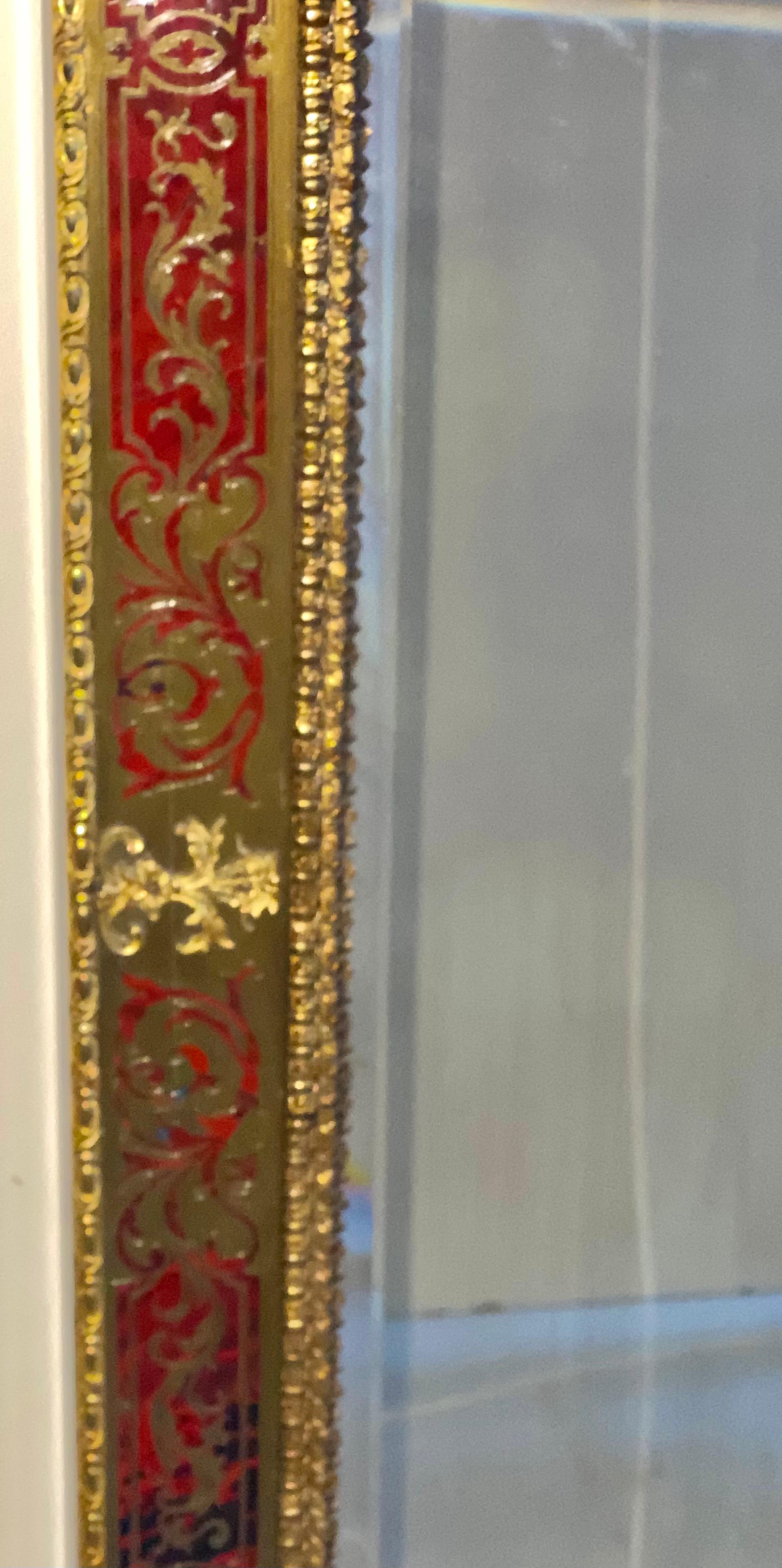 A Huge High Quality Boulle Mirror Napoleon III Bronze Dore & Tortoiseshell 1840 2