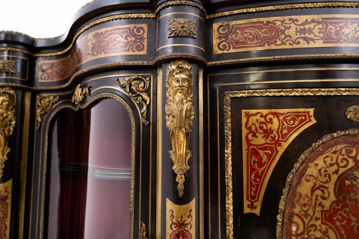 Grande commode de style Boulle, France, vers 1860. en vente 3