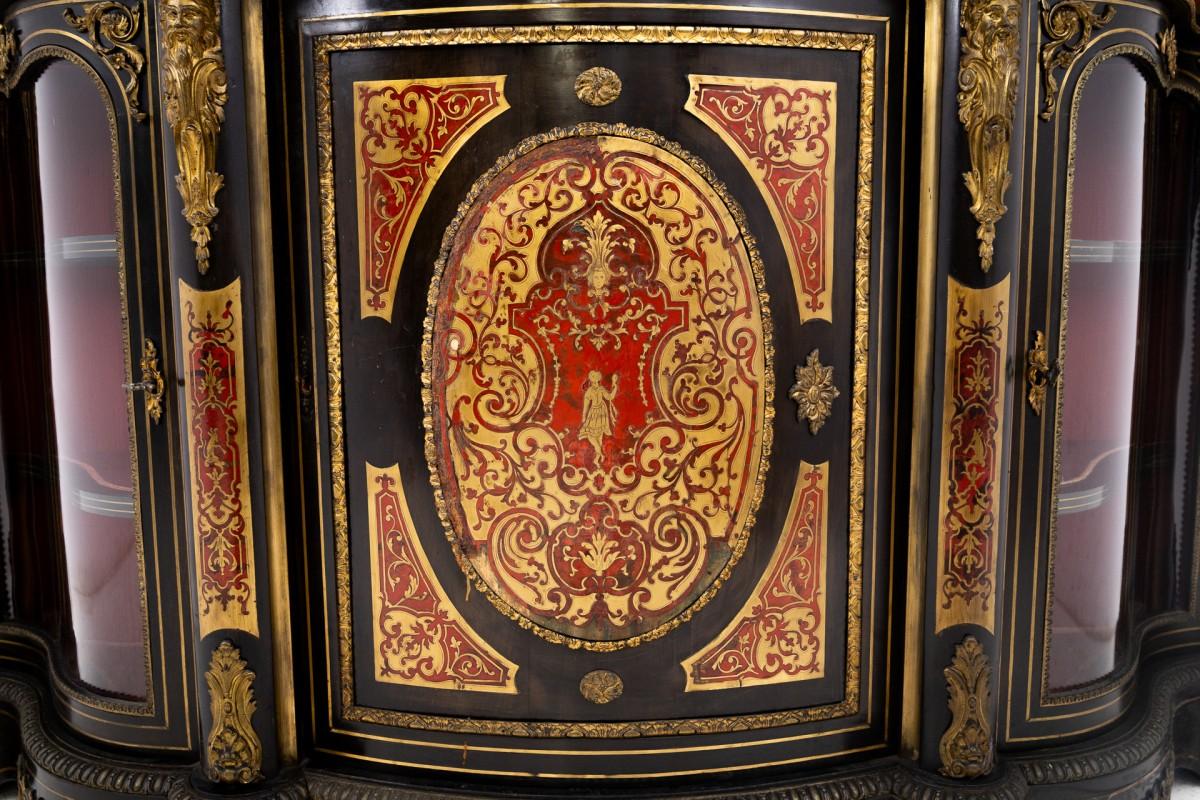Grande commode de style Boulle, France, vers 1860. en vente 4