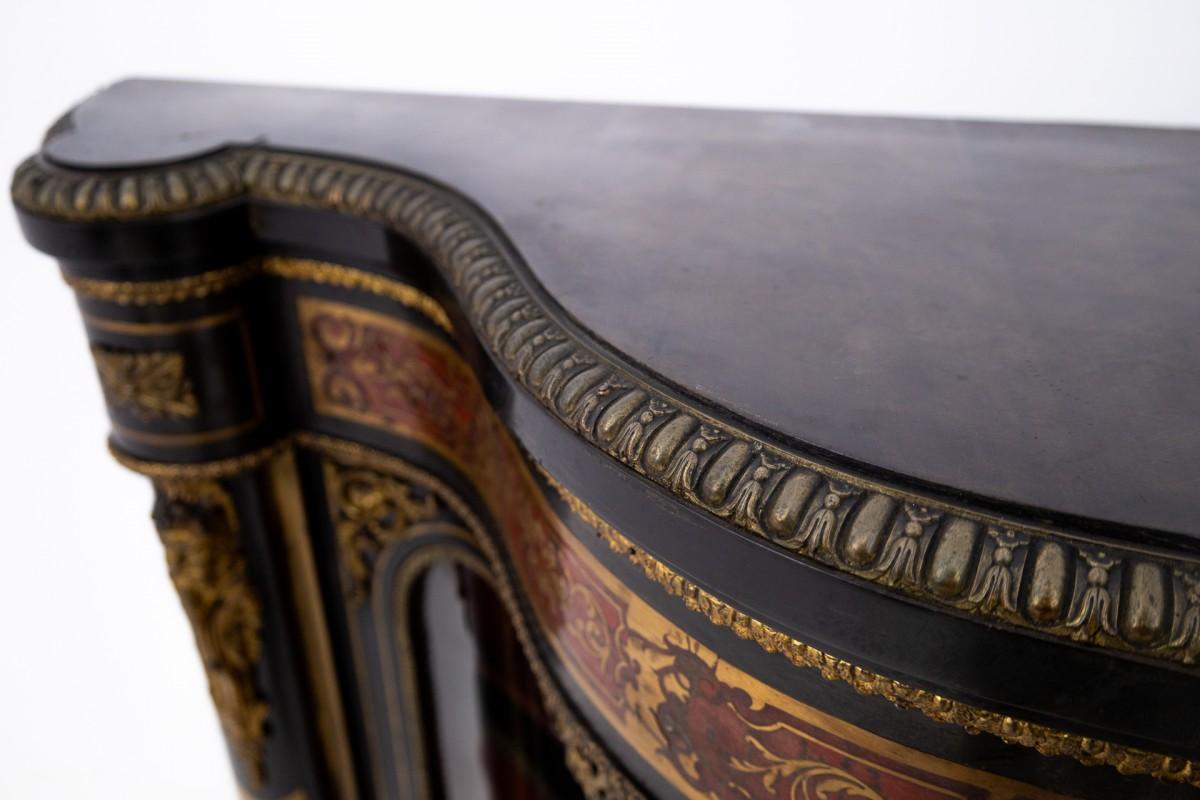 Laiton Grande commode de style Boulle, France, vers 1860. en vente