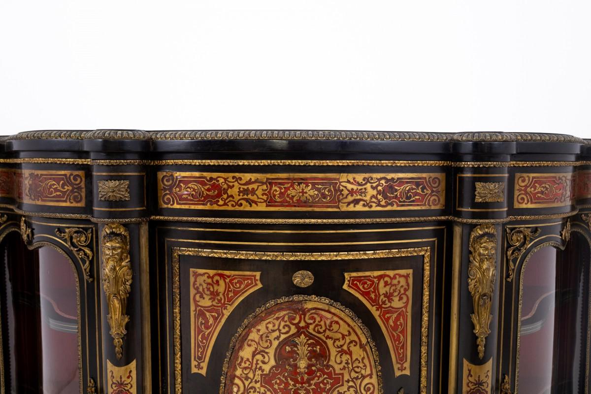 Grande commode de style Boulle, France, vers 1860. en vente 2
