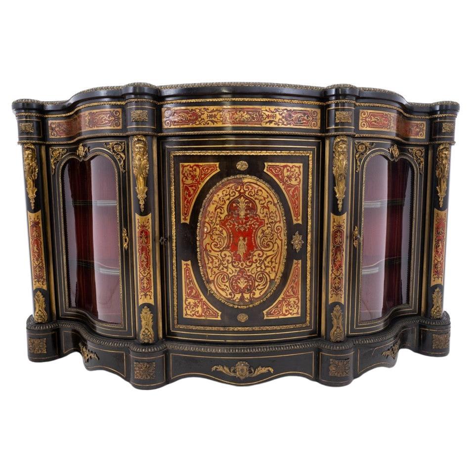 Große Kommode im Boulle-Stil, Frankreich, um 1860.