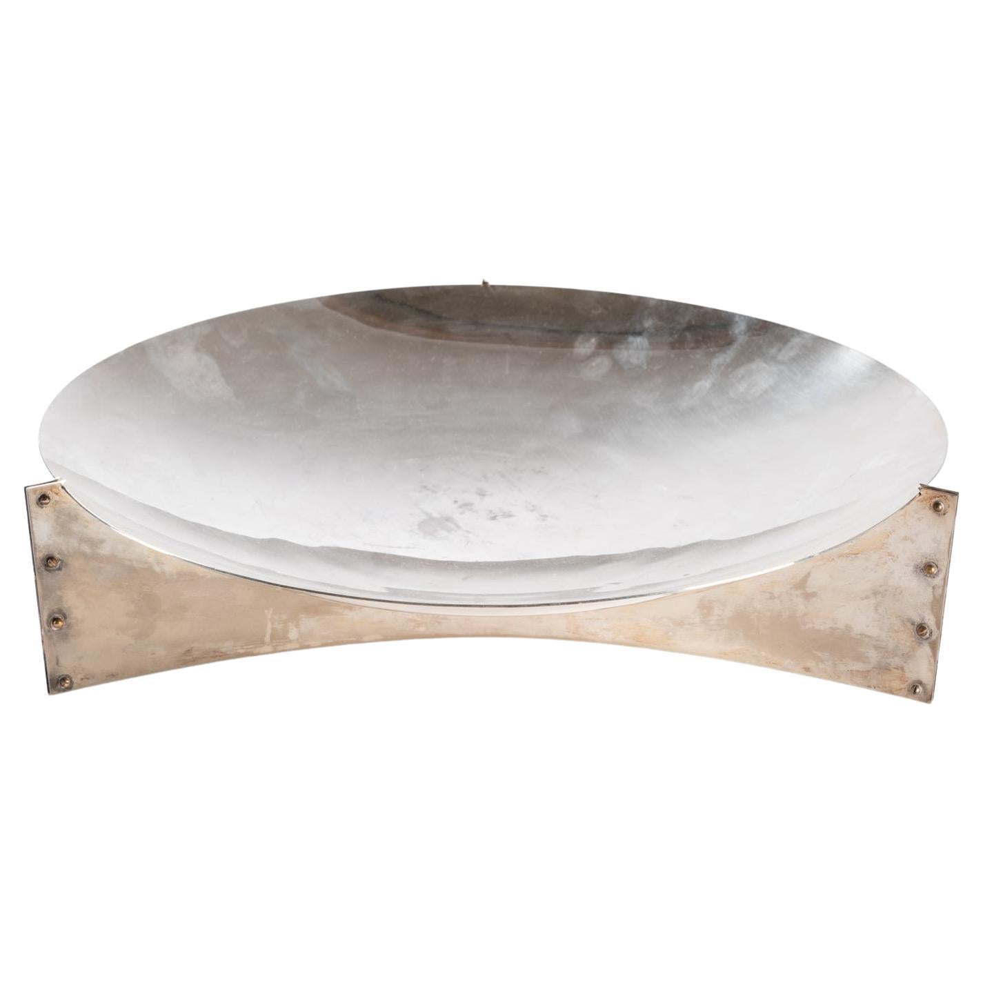 Large Bowl by Angelo Mangiarotti for Cleto Munari For Sale