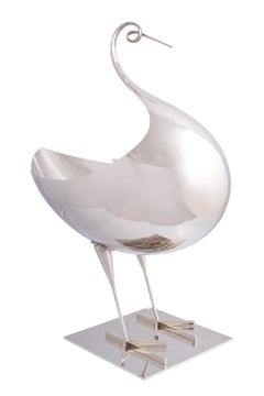 Large Bowl 'Jardinière' in the Form of a Bird, Franz Hagenauer, 1970s