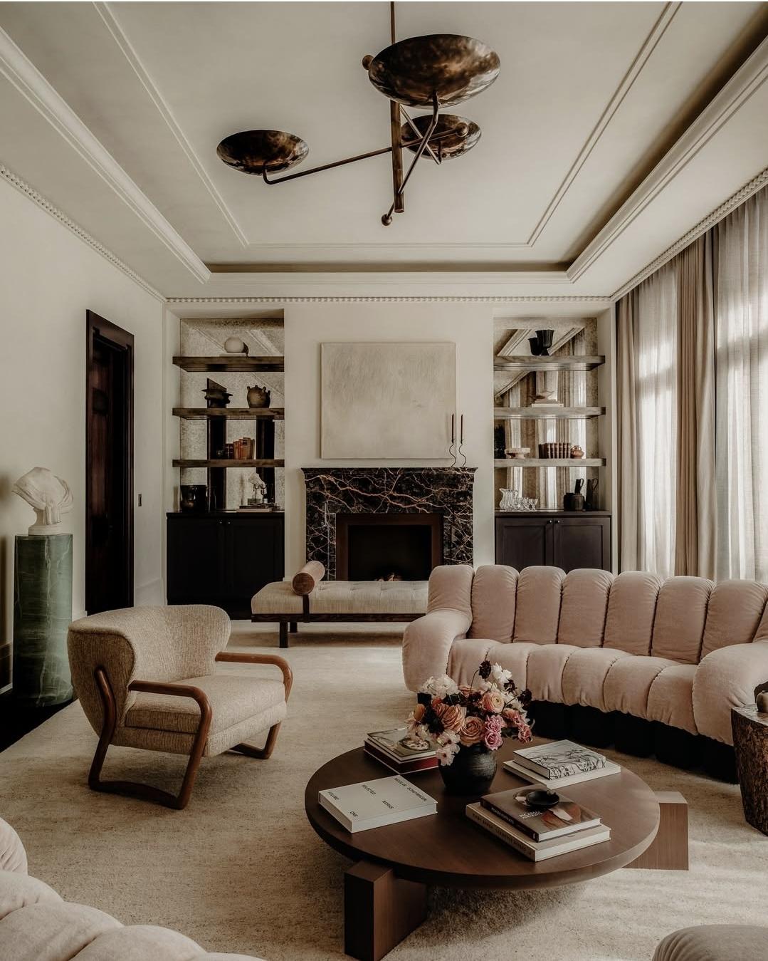 Araña Uhura grande de latón y 3 brazos en bronce - brazos móviles y pantallas giratorias Español en venta