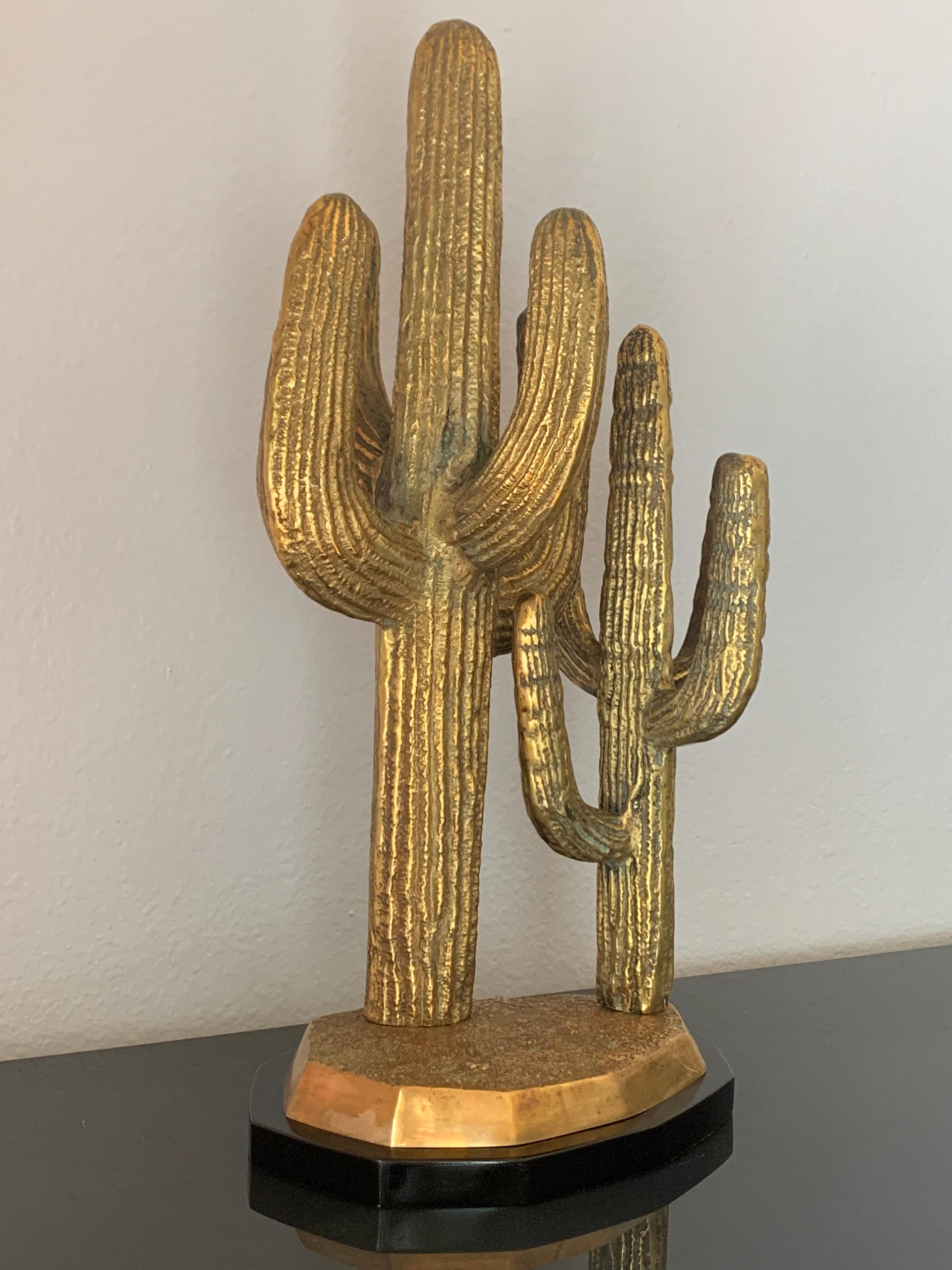 large cactus sculpture