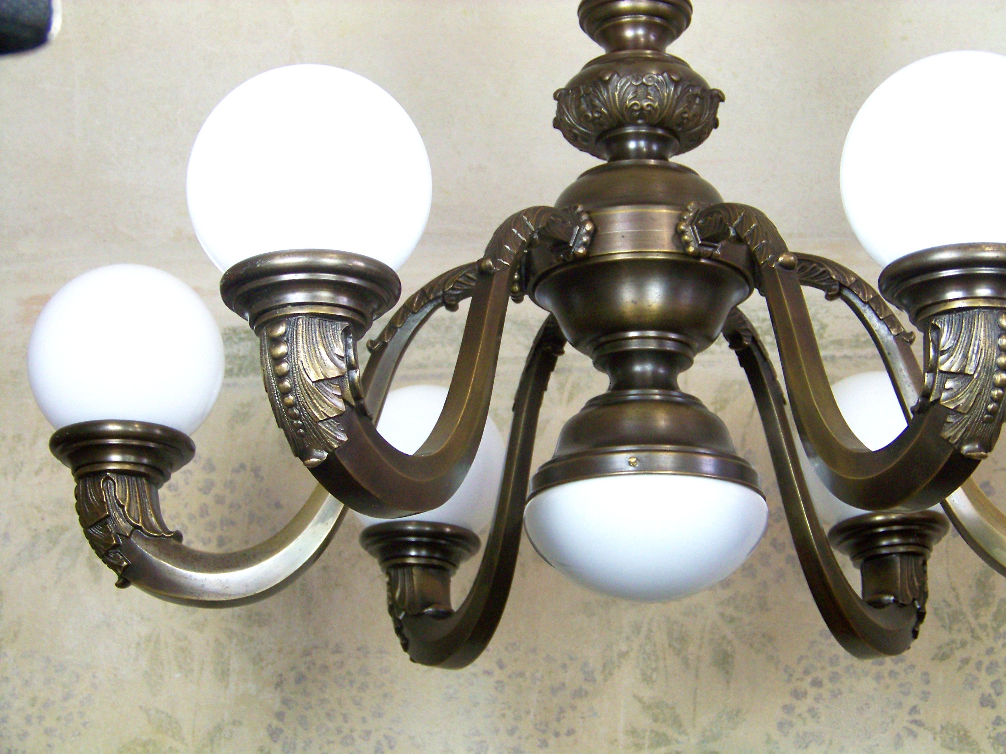 brass large chandelier