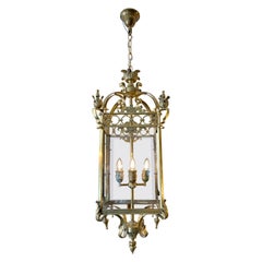 Large Brass Classical Lantern