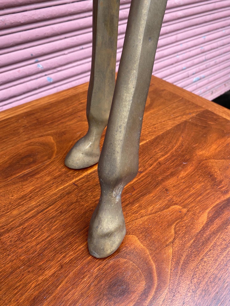 Large Brass Deer For Sale at 1stDibs