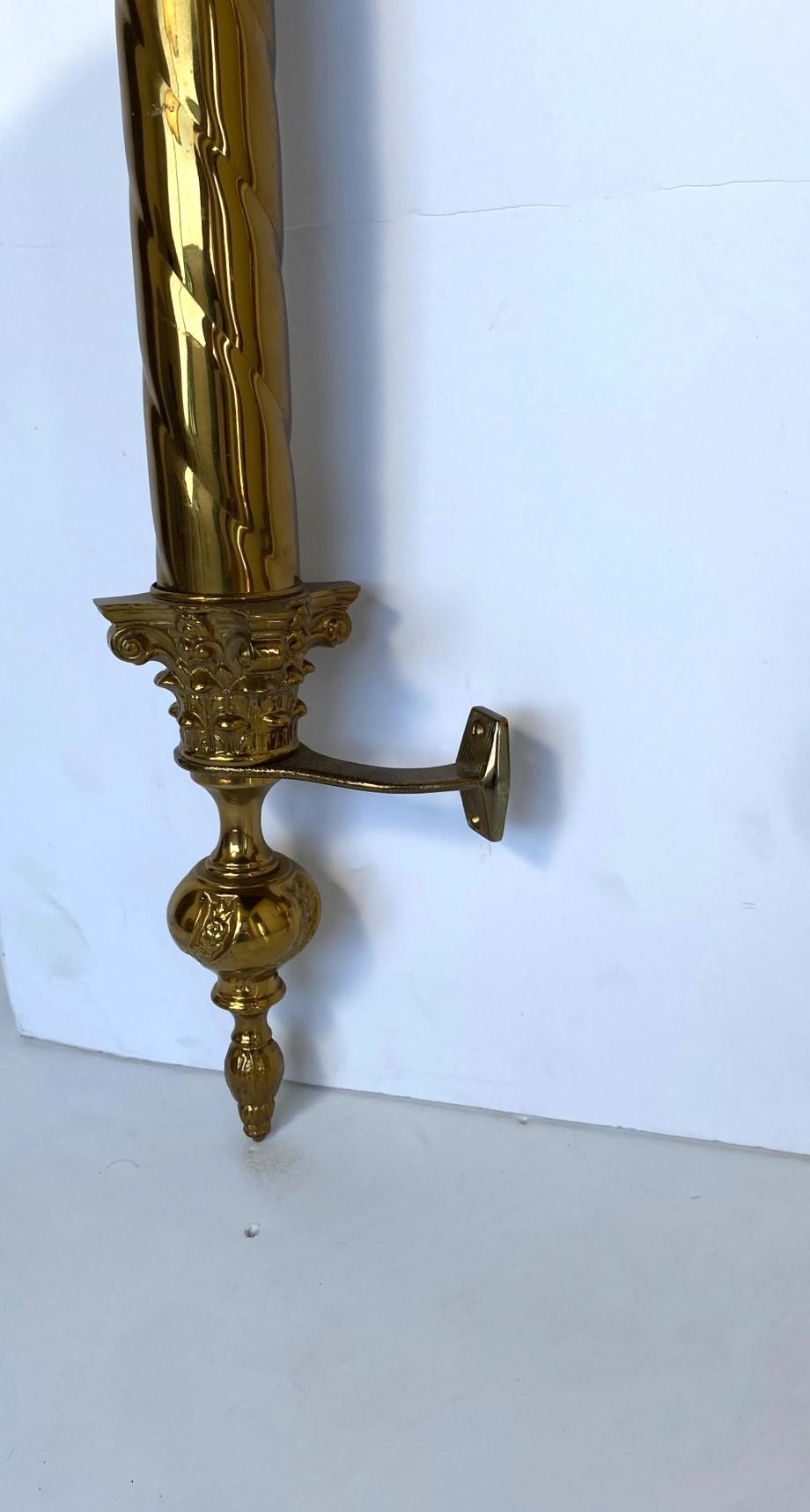 large brass handles