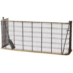 Large Brass Fender or Fire Guard