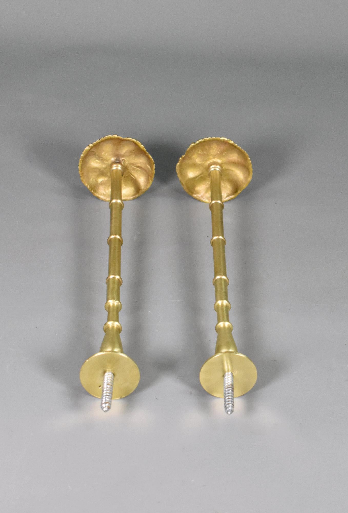 Large Brass French Curtain Tie-Backs Second Empire For Sale 8