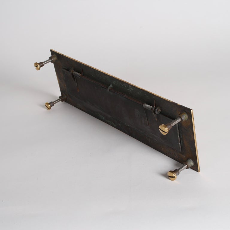Large Brass Letter Box For Sale At 1stDibs
