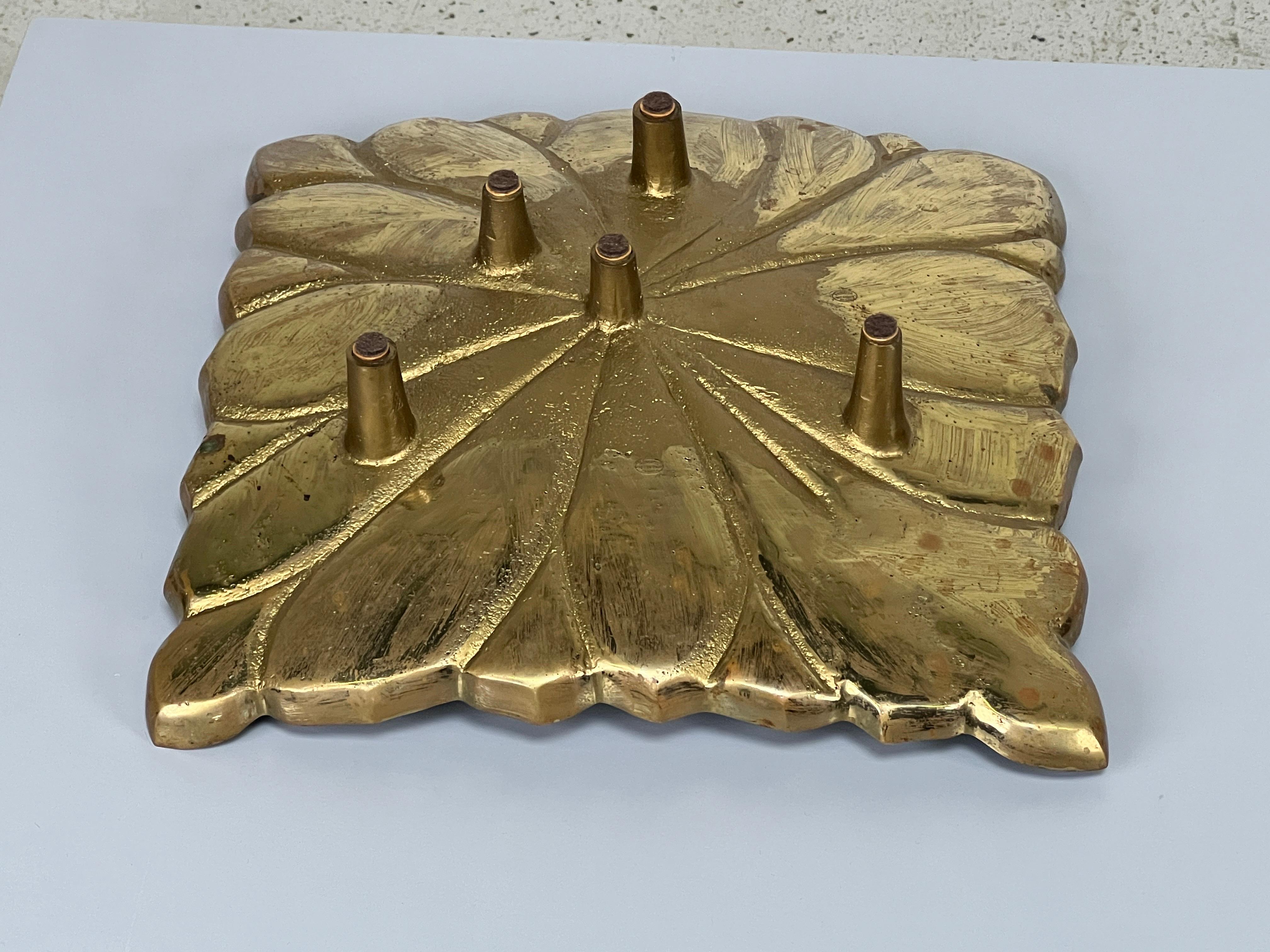 Large Brass Pepe Mendoza Tray / Centerpiece  12