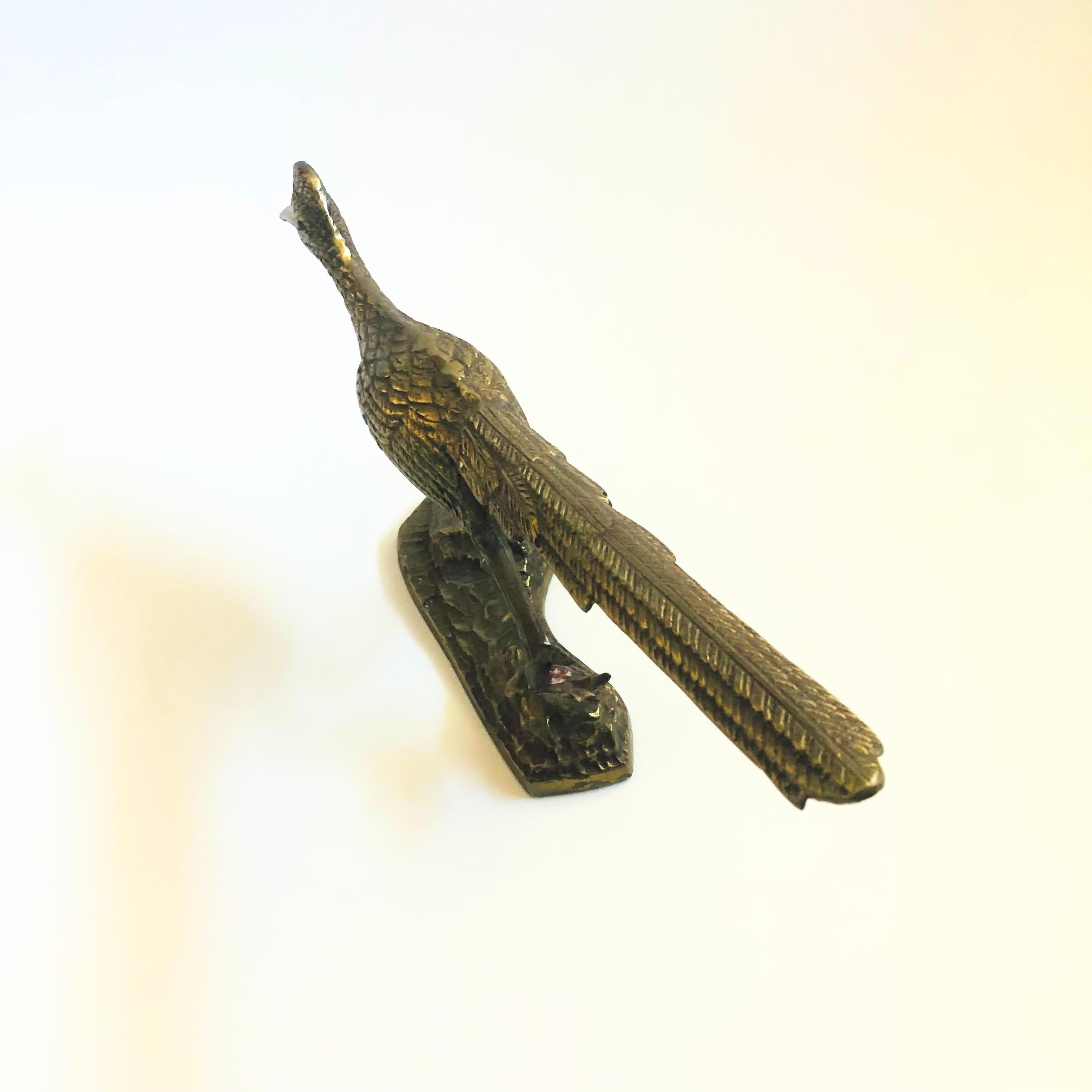 Large Brass Roadrunner 1