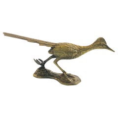 Large Brass Roadrunner