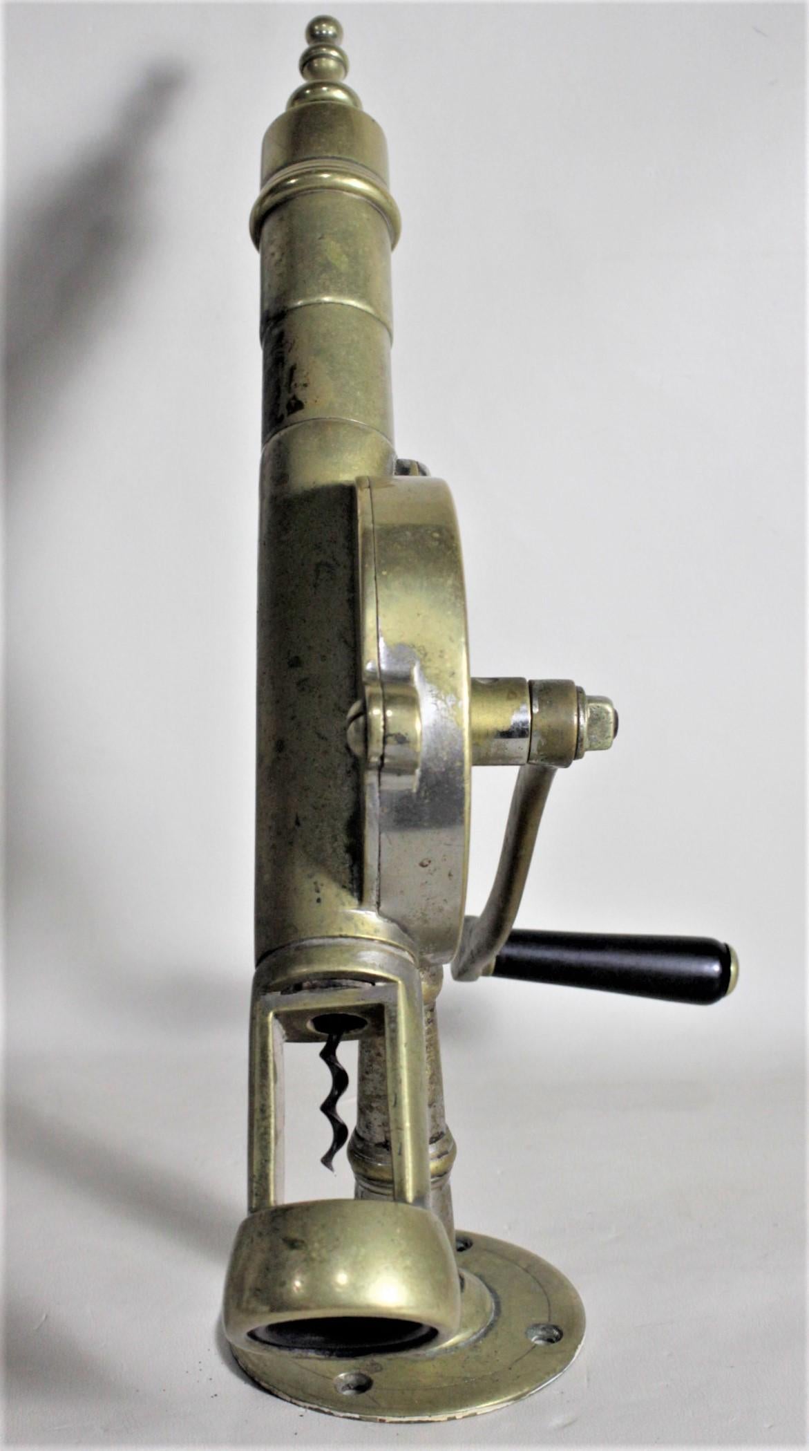 brass corkscrew