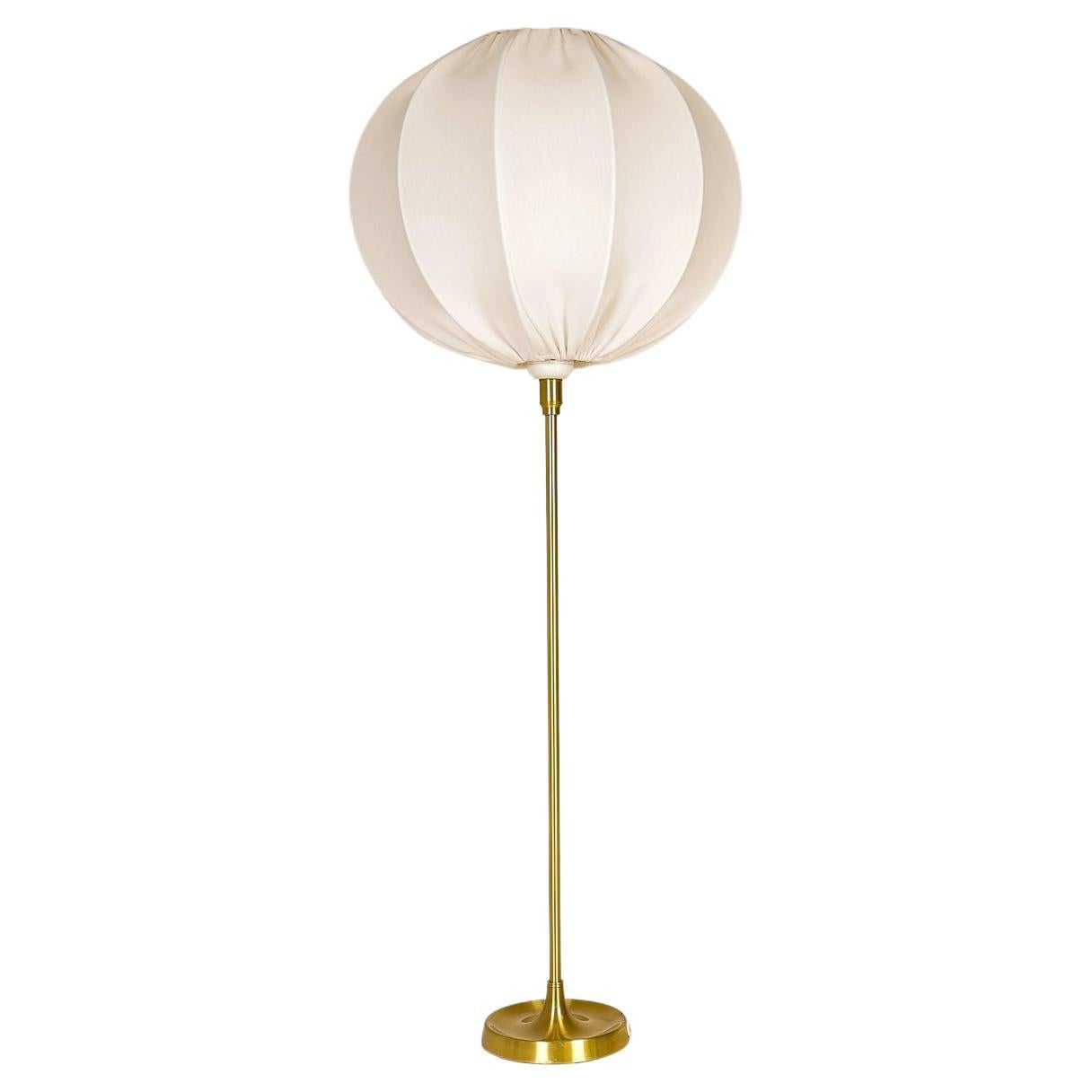 Large Brass Table Lamp Aage Petersen, for Le Klint, Denmark, 1970s For Sale