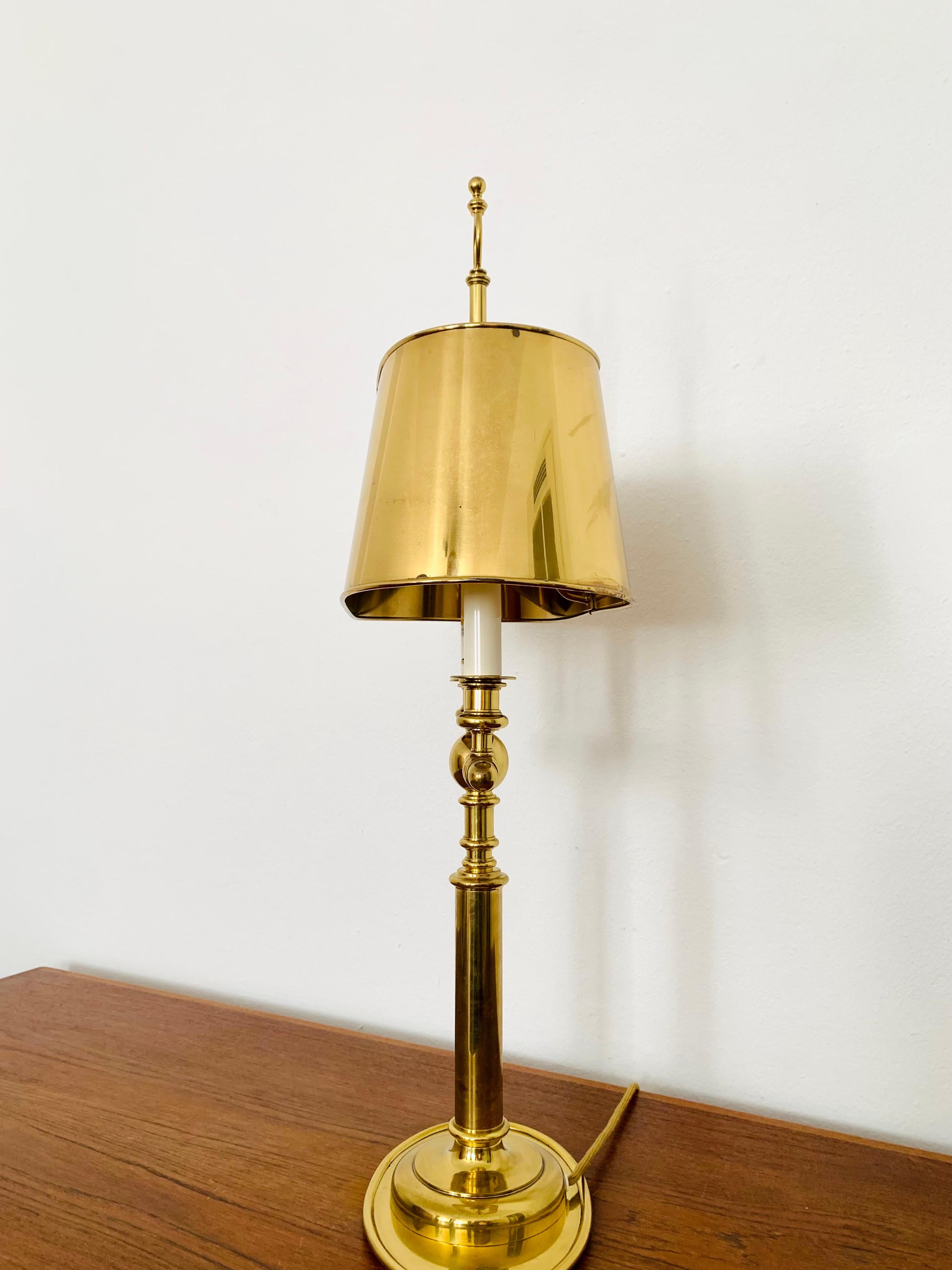 Large Brass Table Lamp For Sale 1