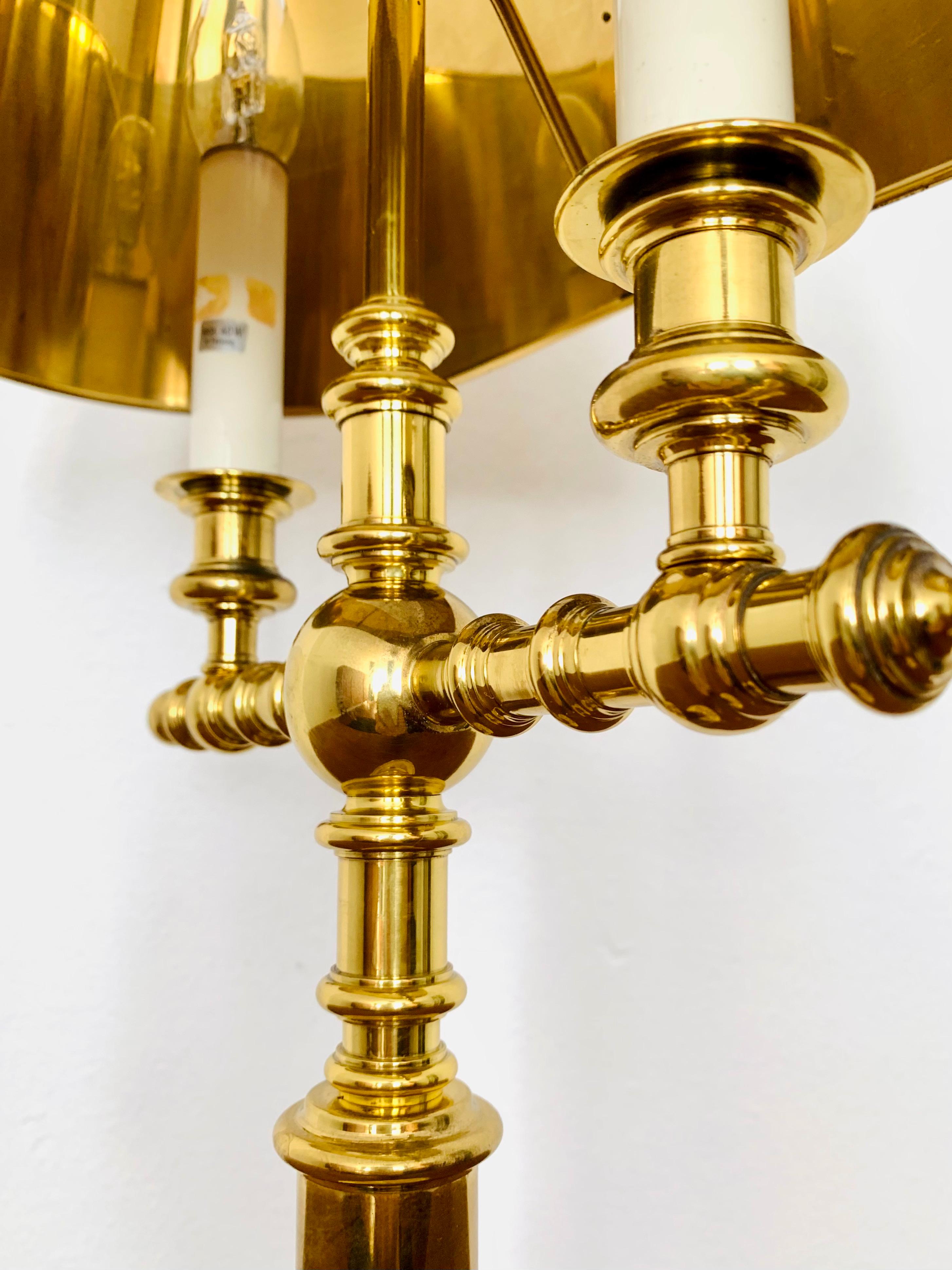 Large Brass Table Lamp For Sale 2
