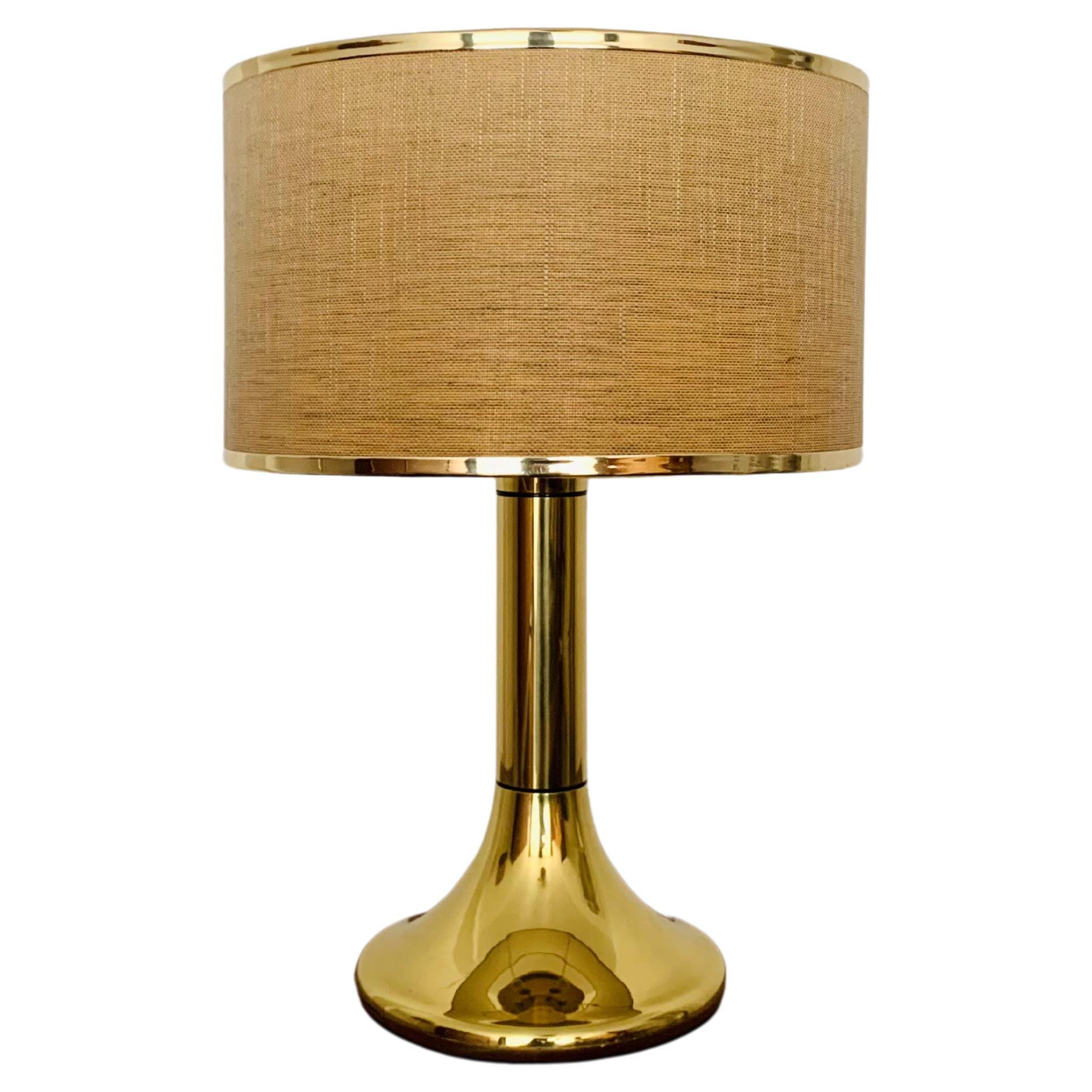 Large Brass Table Lamp