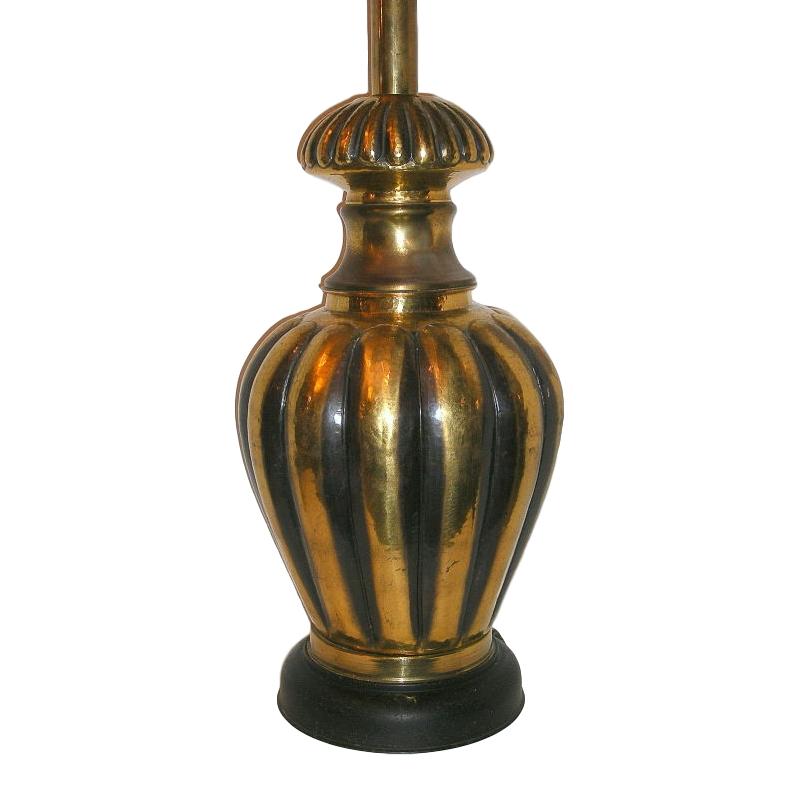 Large Brass Table Lamp For Sale