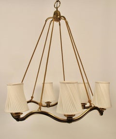 Grand Chandilier Wave conçu par  Hugo Gorge, des années 1950, Autriche