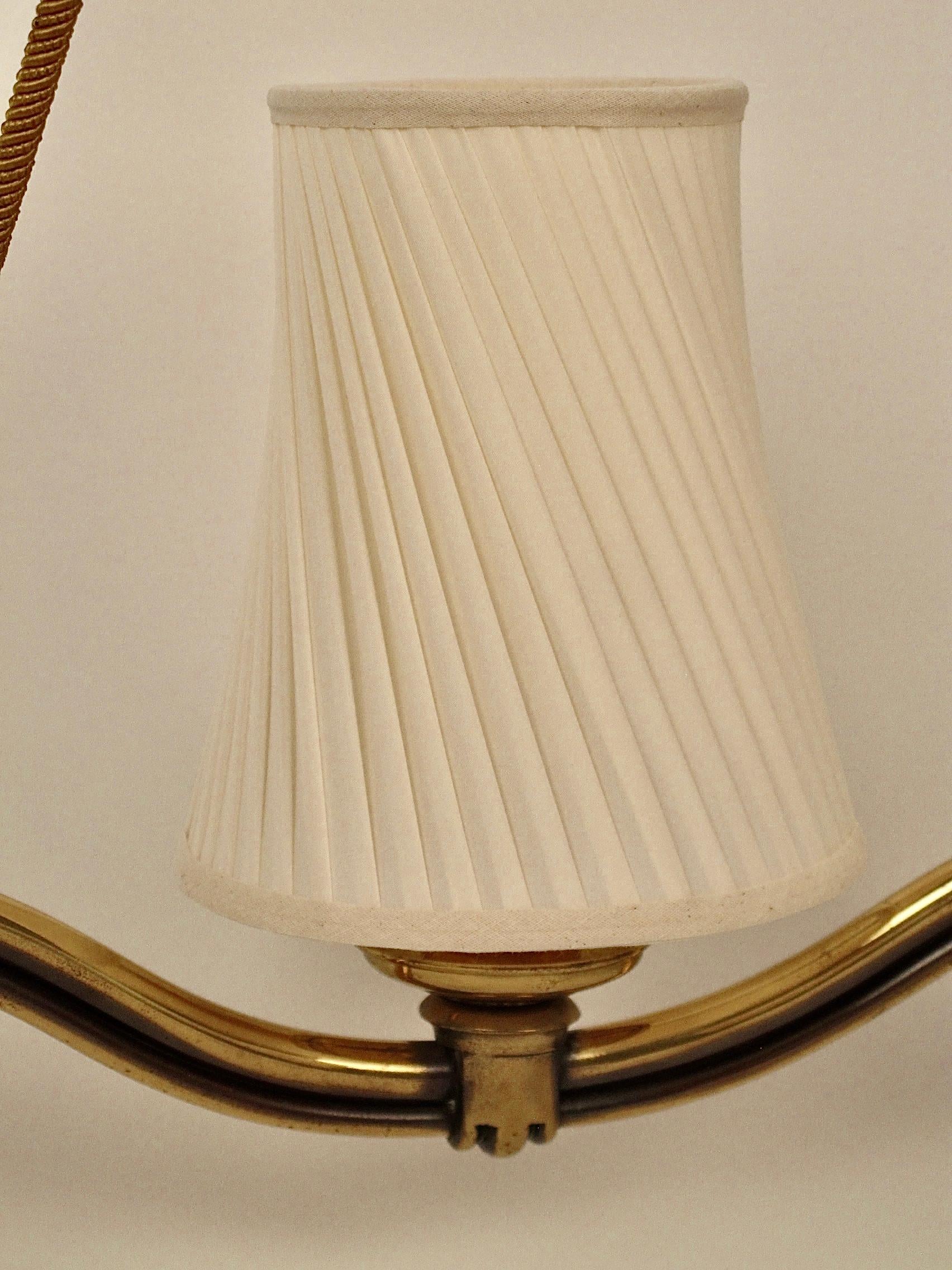 Autrichien Grand Chandilier Wave conçu par  Hugo Gorge, des années 1950, Autriche en vente