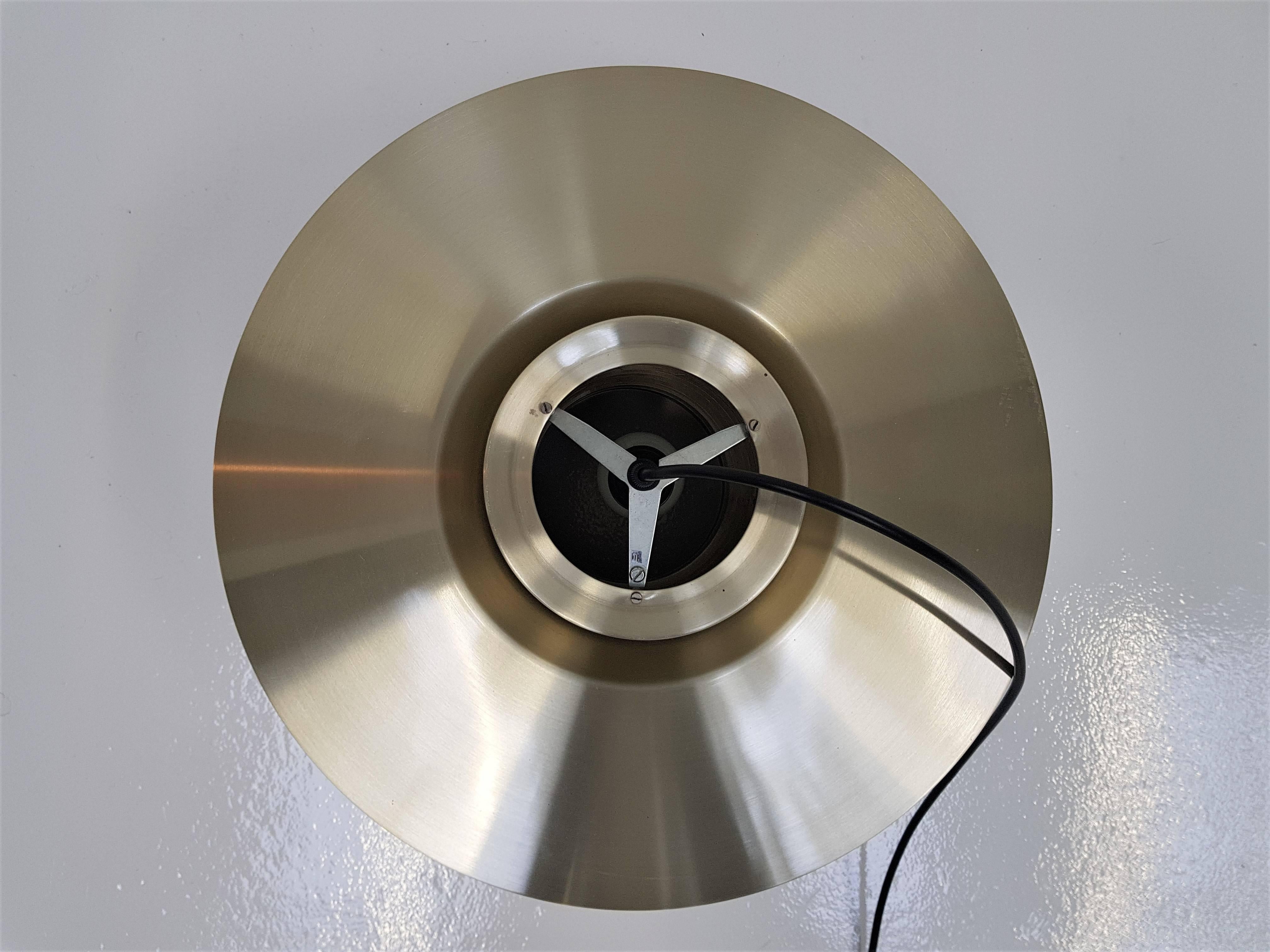 Large Brassed Svend Middelboe Verona Pendant Light Produced by Nordisk Solar 5
