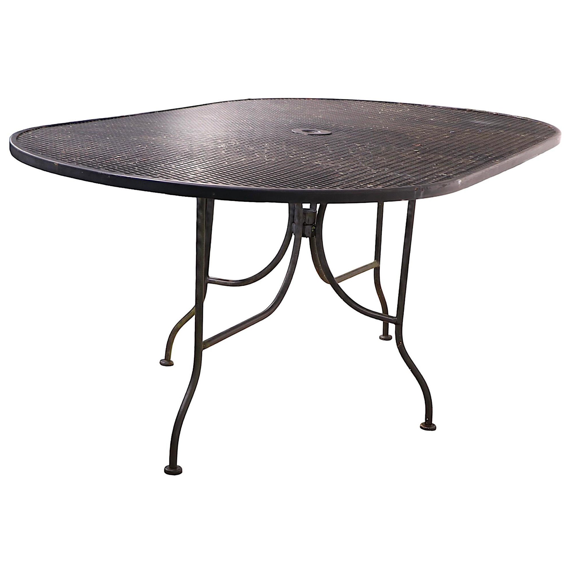 Large Briarwood  Oval Garden, Patio, Poolside  Dining Table by Meadowcraft