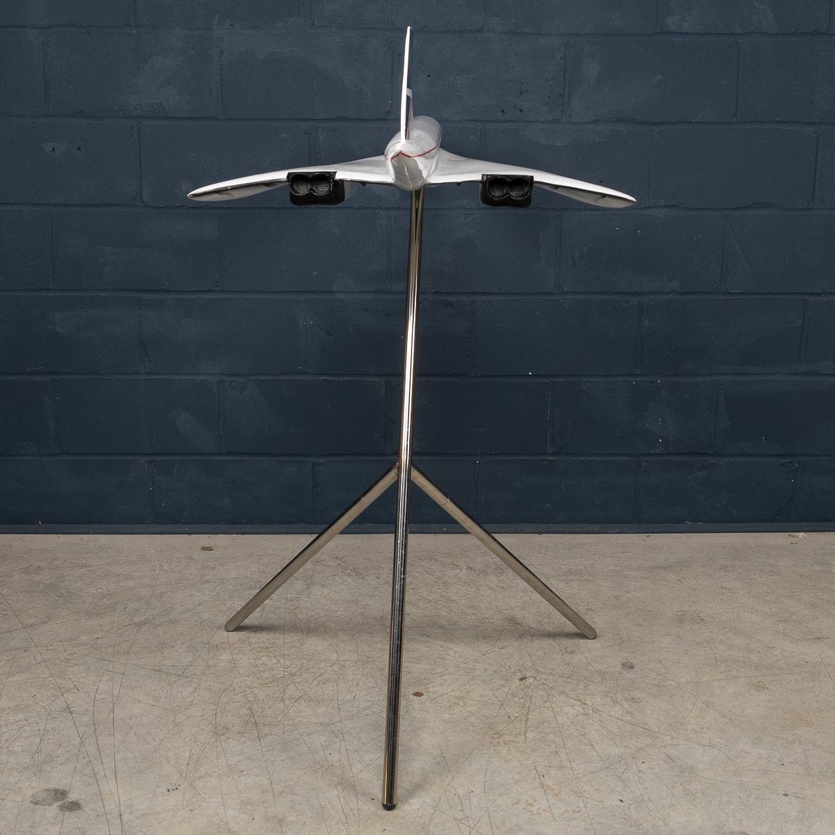 Large British Airways Concorde Model By Space Models, England c.1990 In Good Condition In Royal Tunbridge Wells, Kent