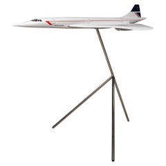Large British Airways Concorde Model By Space Models, England c.1990